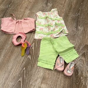 Bitty baby spring outfit